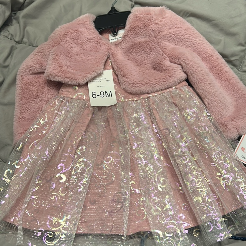 NWT Bonnie Jean dress for baby girl